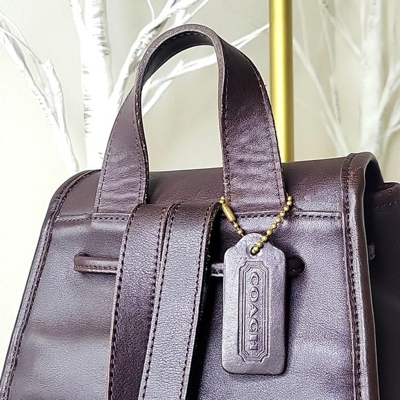 Coach Vintage Brown Daypack  H7I-9960 Turkey Bag 🤎🤎 - Picture 13 of 17